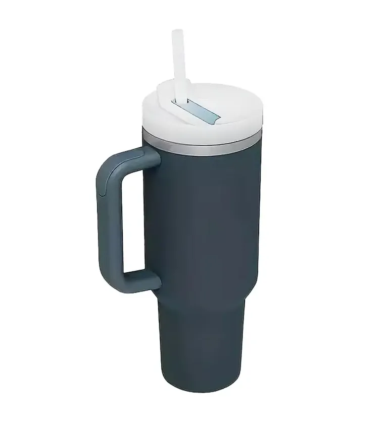 IMCHEX | CHARCOAL | Kubek termiczny 1200 ml ze słomką