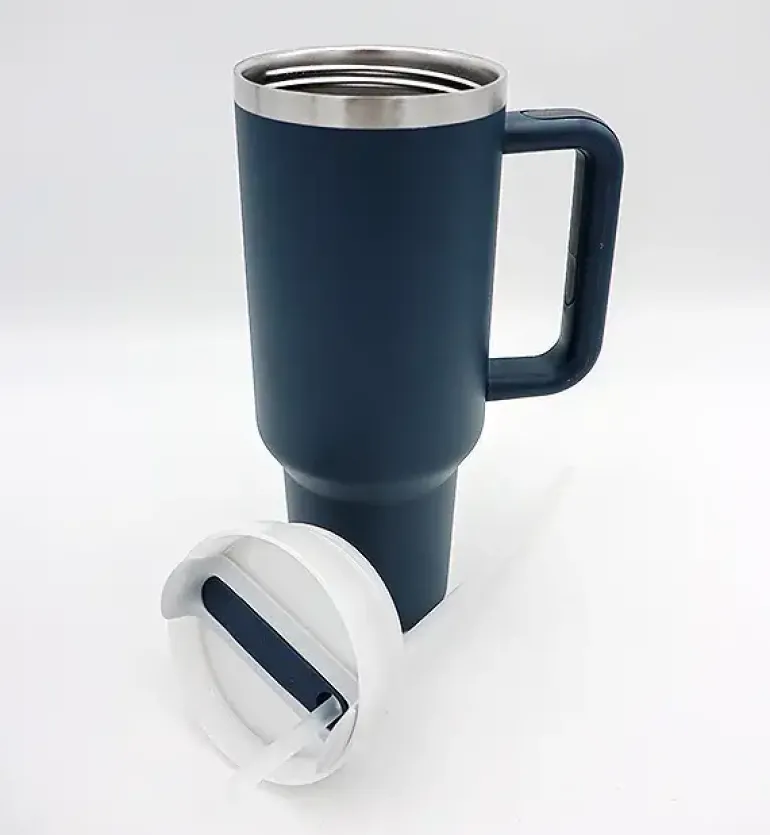 IMCHEX | CHARCOAL | Kubek termiczny 1200 ml ze słomką