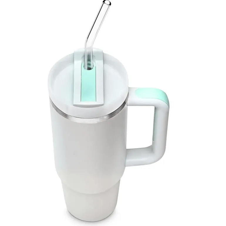 IMCHEX | FOG | Kubek termiczny 1200 ml ze słomką + 10 szklanych słomek