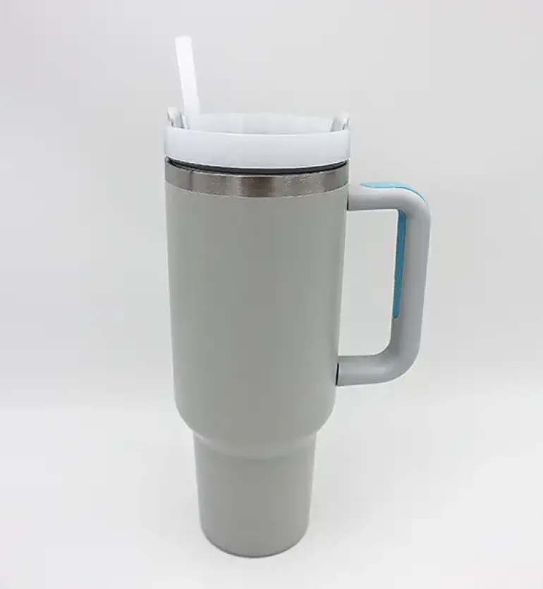 IMCHEX | FOG | Kubek termiczny 1200 ml ze słomką + 10 szklanych słomek