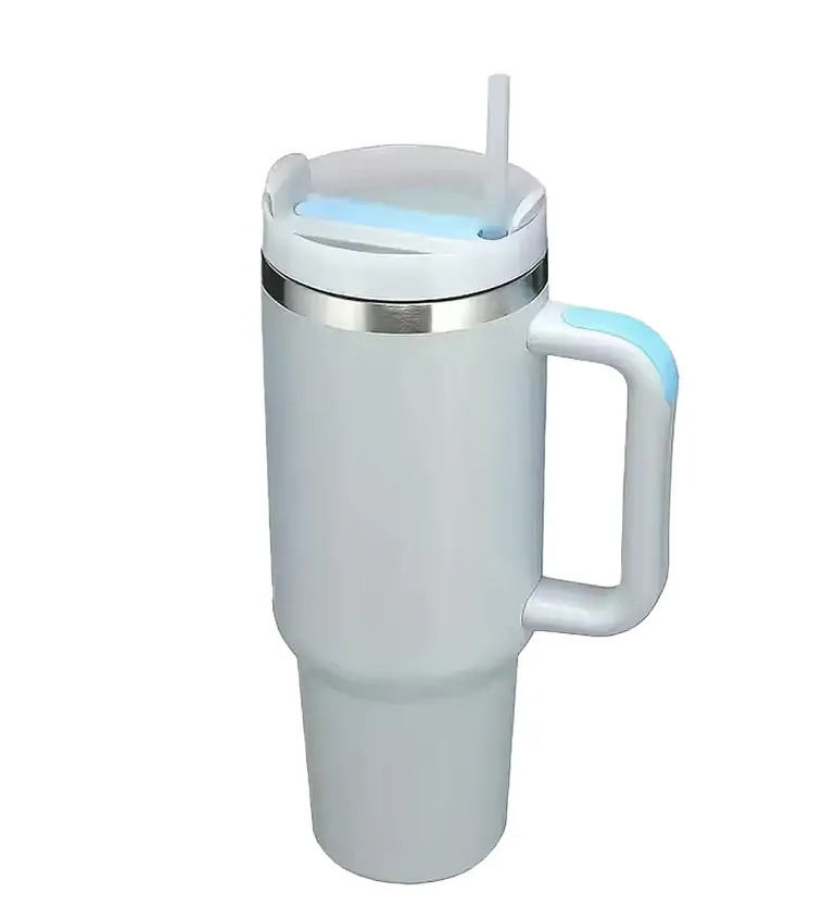 IMCHEX | FOG | Kubek termiczny 1200 ml ze słomką + 10 szklanych słomek