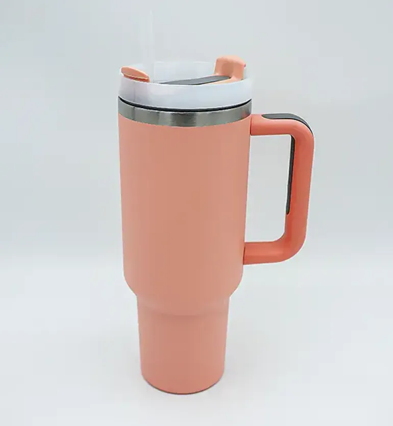 IMCHEX | PINK DUSK | Kubek termiczny 1200 ml ze słomką
