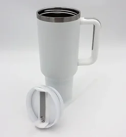 IMCHEX | SUBLIMATION | Kubek termiczny 1200 ml ze słomką + 10 szklanych słomek