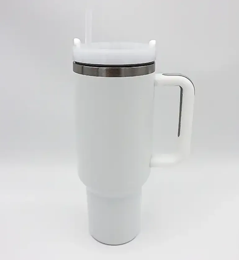 IMCHEX | SUBLIMATION | Kubek termiczny 1200 ml ze słomką + 10 szklanych słomek