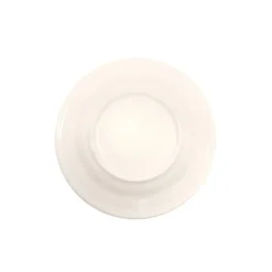 KAIA HOME AURA II Talerz deserowy 17 cm / ceramika ecru