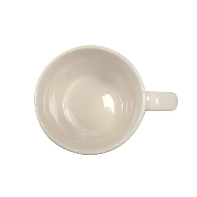 KAIA HOME AURA Kubek duży jumbo 650 ml 12 sztuk / ceramika ecru
