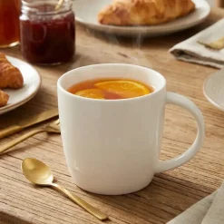 KAIA HOME AURA Kubek duży jumbo 650 ml 12 sztuk / ceramika ecru