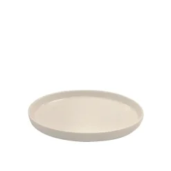 KAIA HOME AURA Mini półmisek na przystawki desery koktailowy 16x10,5 cm owalny / ceramika ecru