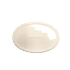 KAIA HOME AURA Mini półmisek na przystawki desery koktailowy 16x10,5 cm owalny / ceramika ecru