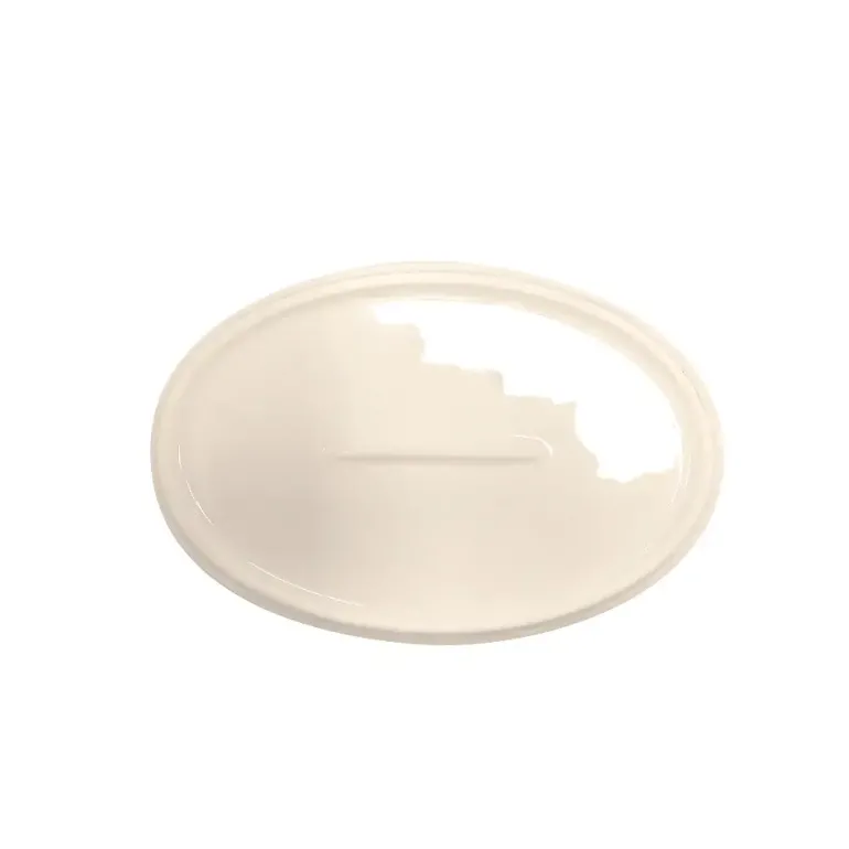 KAIA HOME AURA Mini półmisek na przystawki desery koktailowy 16x10,5 cm owalny / ceramika ecru