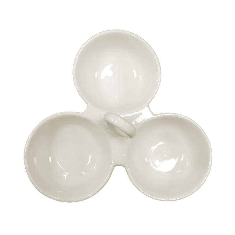 KAIA HOME AURA Naczynie do przystawek trzy komory 20 cm