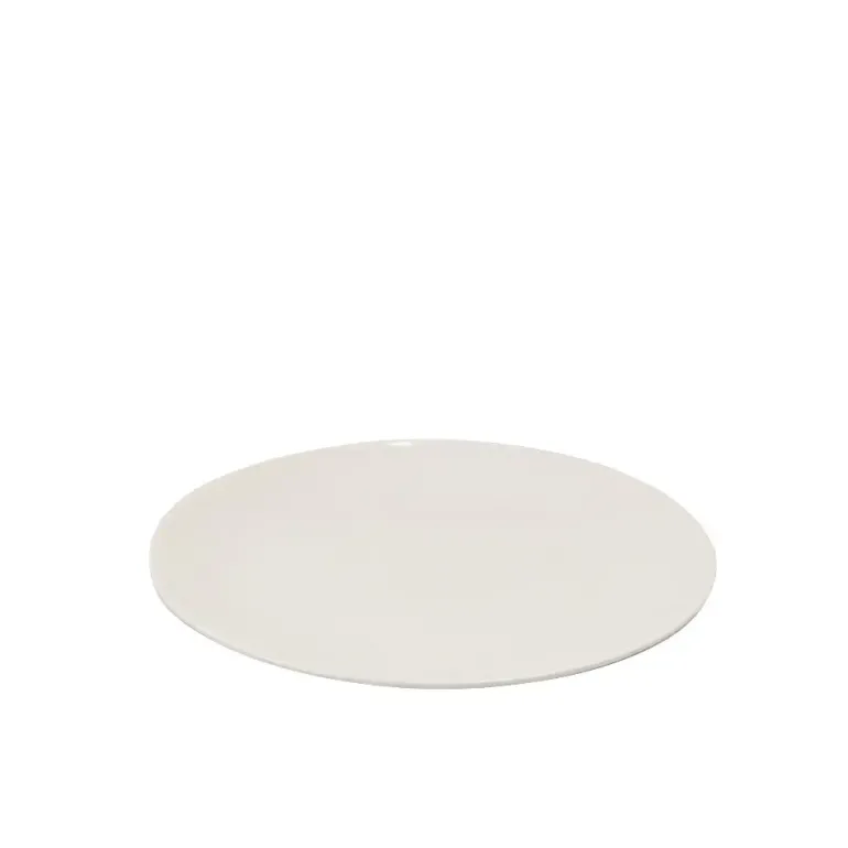 KAIA HOME AURA Talerz deserowy 20,5 cm / ceramika ecru