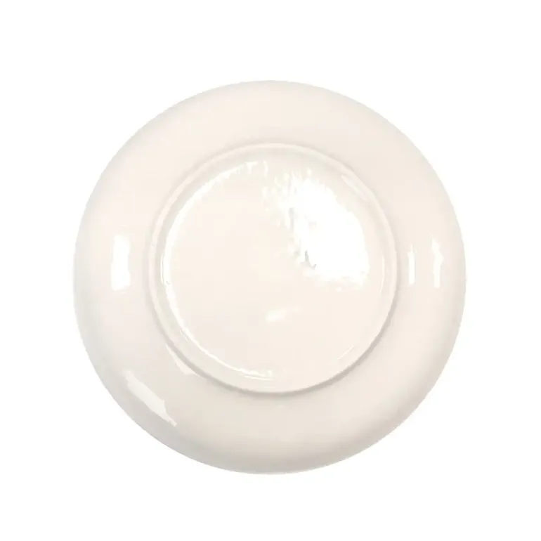 KAIA HOME AURA Talerz głęboki 21,5 cm / ceramika ecru