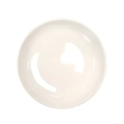 KAIA HOME AURA Talerz głęboki 21,5 cm / 18 sztuk ceramika ecru