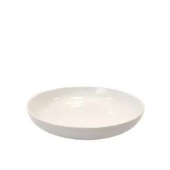 KAIA HOME AURA Talerz głęboki 21,5 cm / 18 sztuk ceramika ecru
