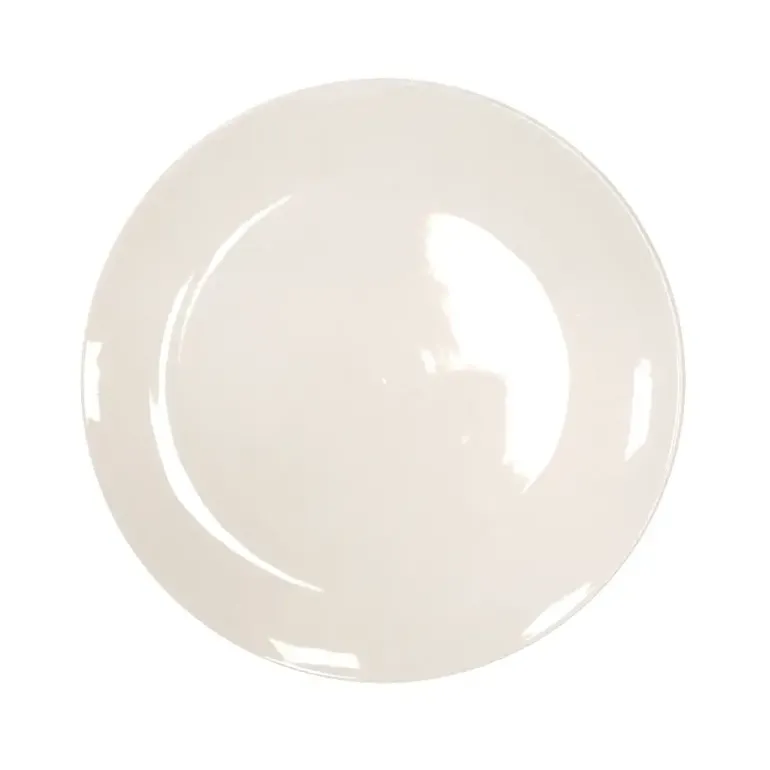 KAIA HOME AURA Talerz obiadowy 26,5 cm / ceramika ecru