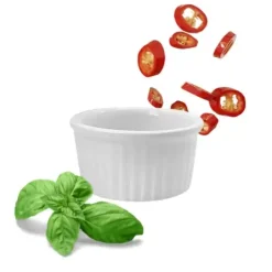 KAIA HOME BASIC CZARKA KOKILKA NACZYNIE RAMEKIN DIPÓWKA DO SOSÓW DIPÓW 50 ML 60 SZTUK