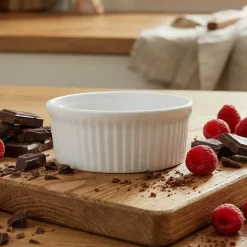 KAIA HOME BASIC Naczynie do zapiekania czarka ramekin 200 ml 12 sztuk / ceramika