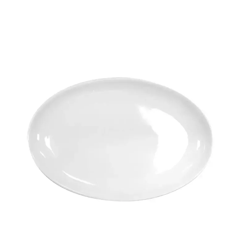 KAIA HOME BASIC Półmis owalny 24.5 cm biały / ceramika