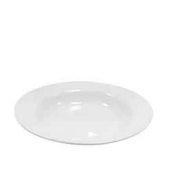 KAIA HOME BASIC Talerz głęboki 22 cm / 6 sztuk biała ceramika