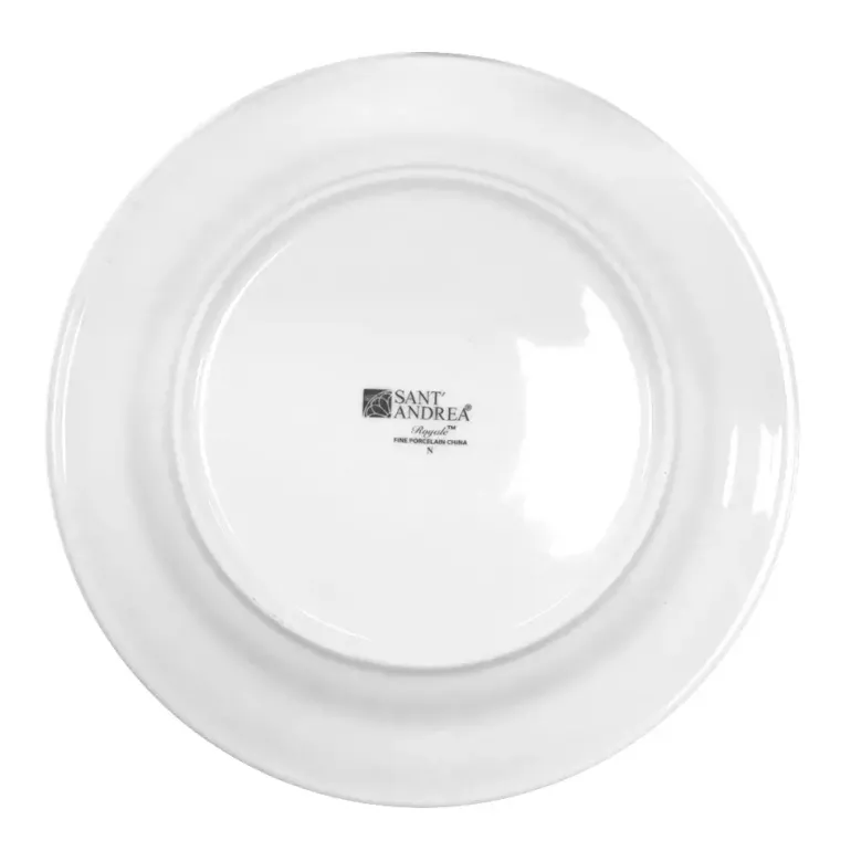 KAIA HOME BASIC Talerz obiadowy 28 cm / 18 sztuk biała ceramika