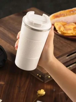 KAIA HOME | Komplet 2x Kubek termiczny 510 ml + 380 ml / białe
