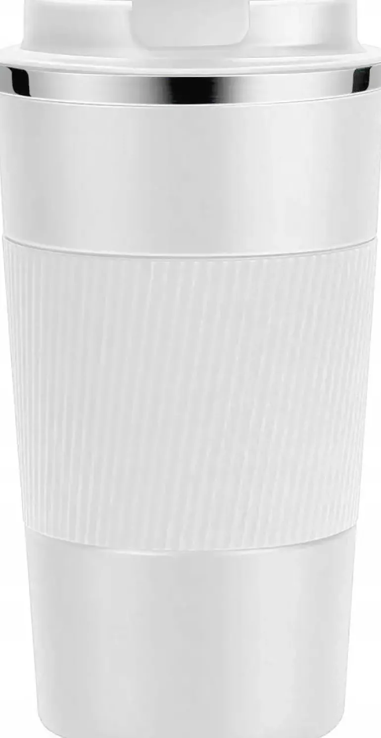 KAIA HOME | Komplet 2x Kubek termiczny 510 ml + 380 ml / białe