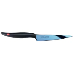 KASUMI TITANIUM Japoński nóż uniwersalny 12 cm / stal wysokowęglowa / niebieski