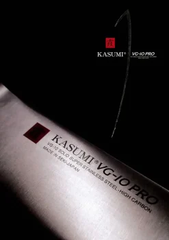 KASUMI VG10 PRO Nóż japoński Nakiri kuty 17 cm