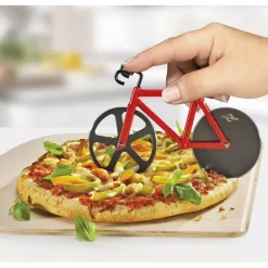 KÜCHENPROFI | Bike | nóż do pizzy, stal nierdzewna/tworzywo sztuczne, 18,5 x 3,5 x 11,5 cm