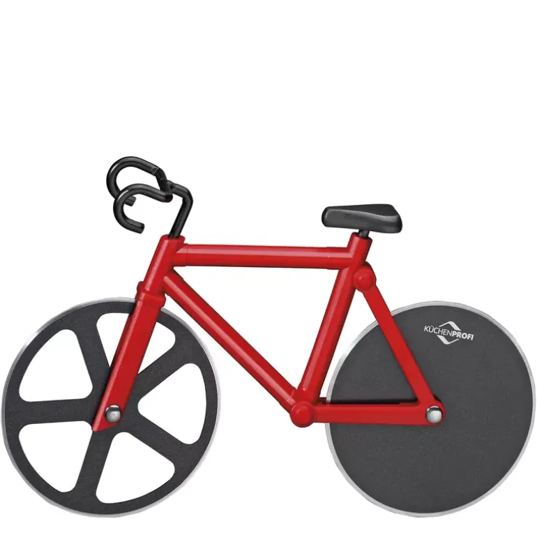 KÜCHENPROFI | Bike | nóż do pizzy, stal nierdzewna/tworzywo sztuczne, 18,5 x 3,5 x 11,5 cm