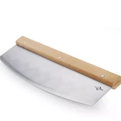 KÜCHENPROFI | nóż do pizzy, stal nierdzewna/drewno bukowe, 32 cm
