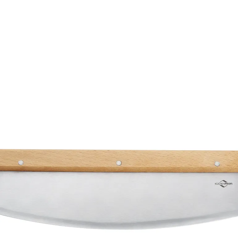 KÜCHENPROFI | nóż do pizzy, stal nierdzewna/drewno bukowe, 32 cm