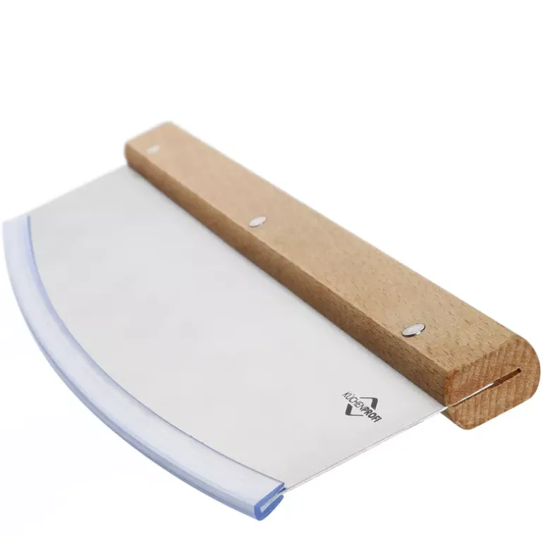 KÜCHENPROFI | nóż do pizzy, stal nierdzewna/drewno bukowe, 32 cm