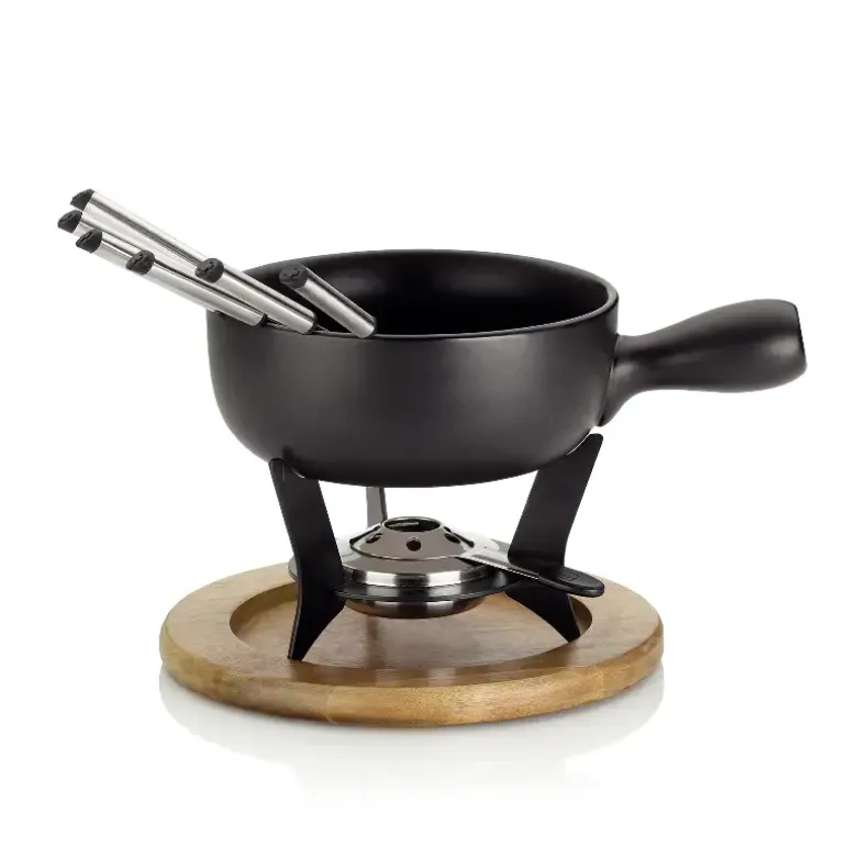 KELA COUNTRY Zestaw do fondue serowego 2 l dla 6 osób