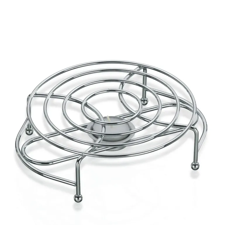 KELA GLOBUL Stalowy podgrzewacz na tealight ⌀ 18 cm
