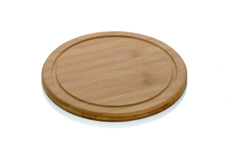 KELA KATANA Deska do krojenia z drewna bambusowego ⌀ 25 cm