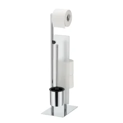 KELA | Style | zestaw toaletowy z przegrodą, 71 cm, metaliczny