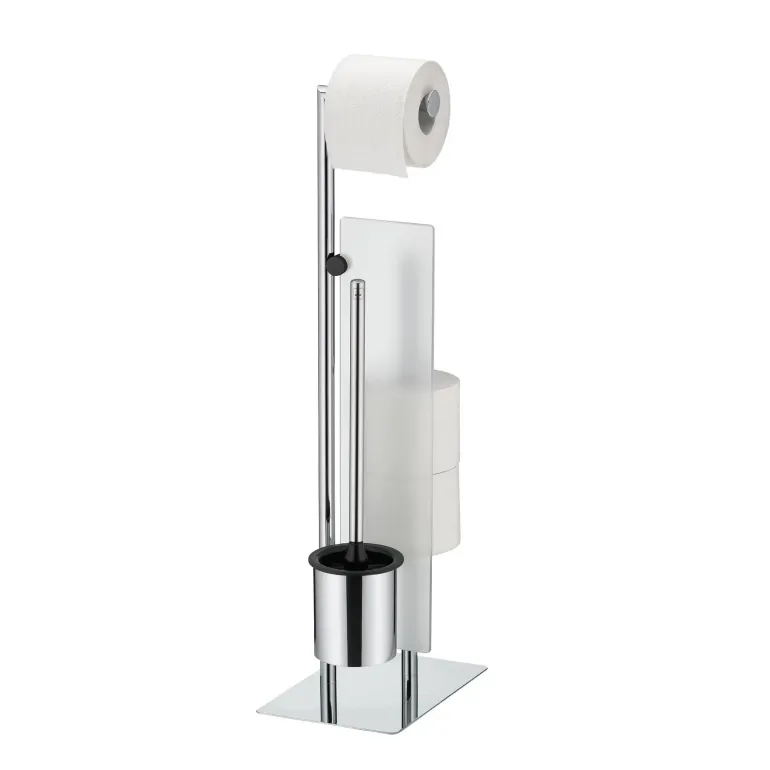 KELA | Style | zestaw toaletowy z przegrodą, 71 cm, metaliczny