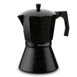 KÖNIGHOFFER BLACK GRANITE MARBLE Kawiarka do espresso 720 ml / 12 filiżanek