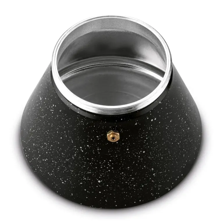 KÖNIGHOFFER BLACK GRANITE MARBLE Kawiarka do espresso 450 ml / aluminium