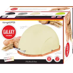 KÖNIGHOFFER GALAXY Chlebak akrylowy kremowy 37 cm / tworzywo sztuczne