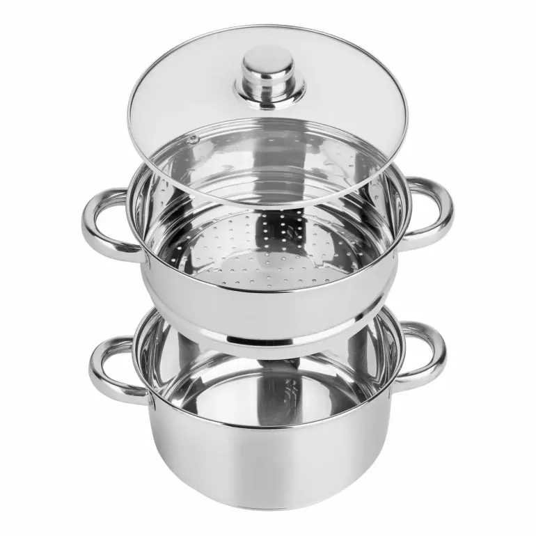 KönigHOFFER Garnek do gotowania na parze SENSO 22CM / 3ELEM INDUKCJA