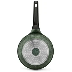 KönigHOFFER GREEN HUSK Patelnia granitowa 20 cm + pokrywka uniwersalna TADAR / indukcja
