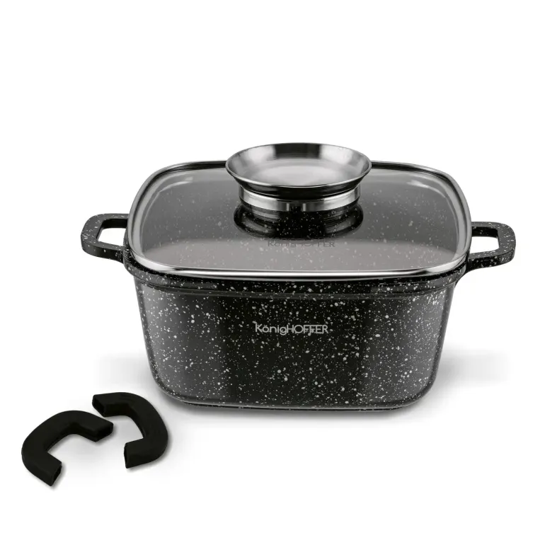 KÖNIGHOFFER KINGSTONE Garnek ceramiczny z aromatyzerem 3,0 L / indukcja