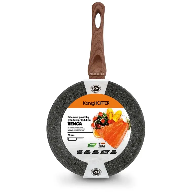 KönigHOFFER VENGA Patelnia granitowa 20 cm non stick / indukcja