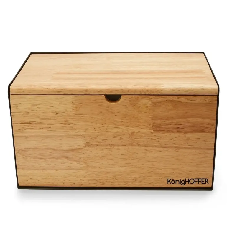 KÖNIGHOFFER VITRUM Chlebak z deską 35,5 cm / 2w1 / drewno bambusowe