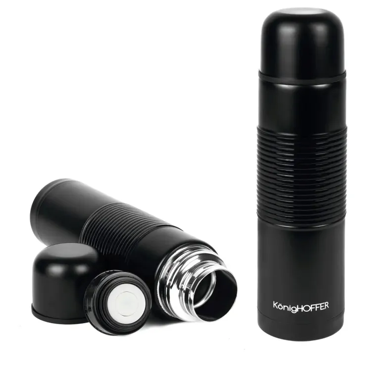 KonigHOFFER ALPHA Termos nierdzewny do kawy i herbaty 750 ml / czarny