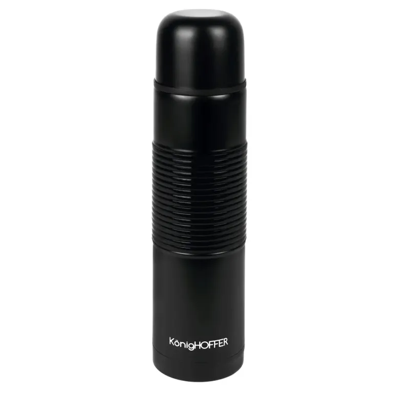 KonigHOFFER ALPHA Termos nierdzewny do kawy i herbaty 750 ml / czarny