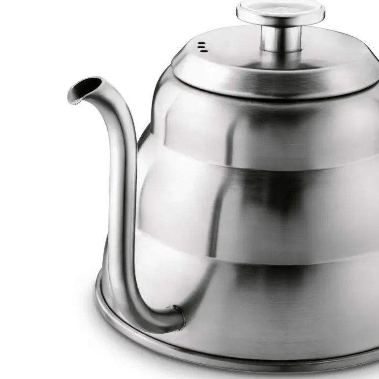 KONIGHOFFER BARISTA CZAJNIK KONEWKA 1 L SREBRNY Z TERMOMETREM